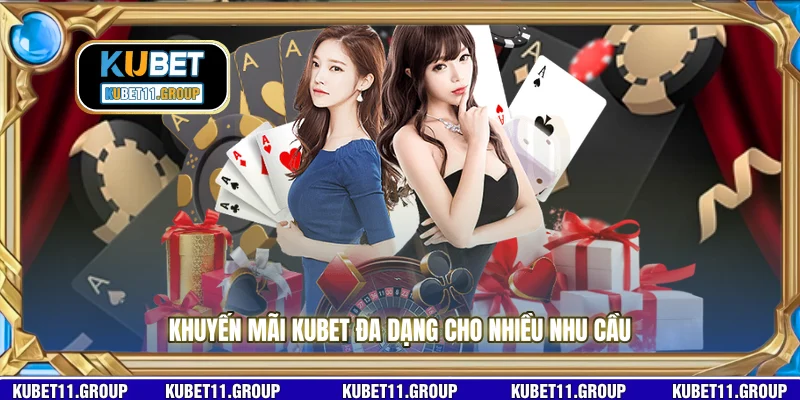 Khuyến mãi KUBET đa dạng cho nhiều nhu cầu
